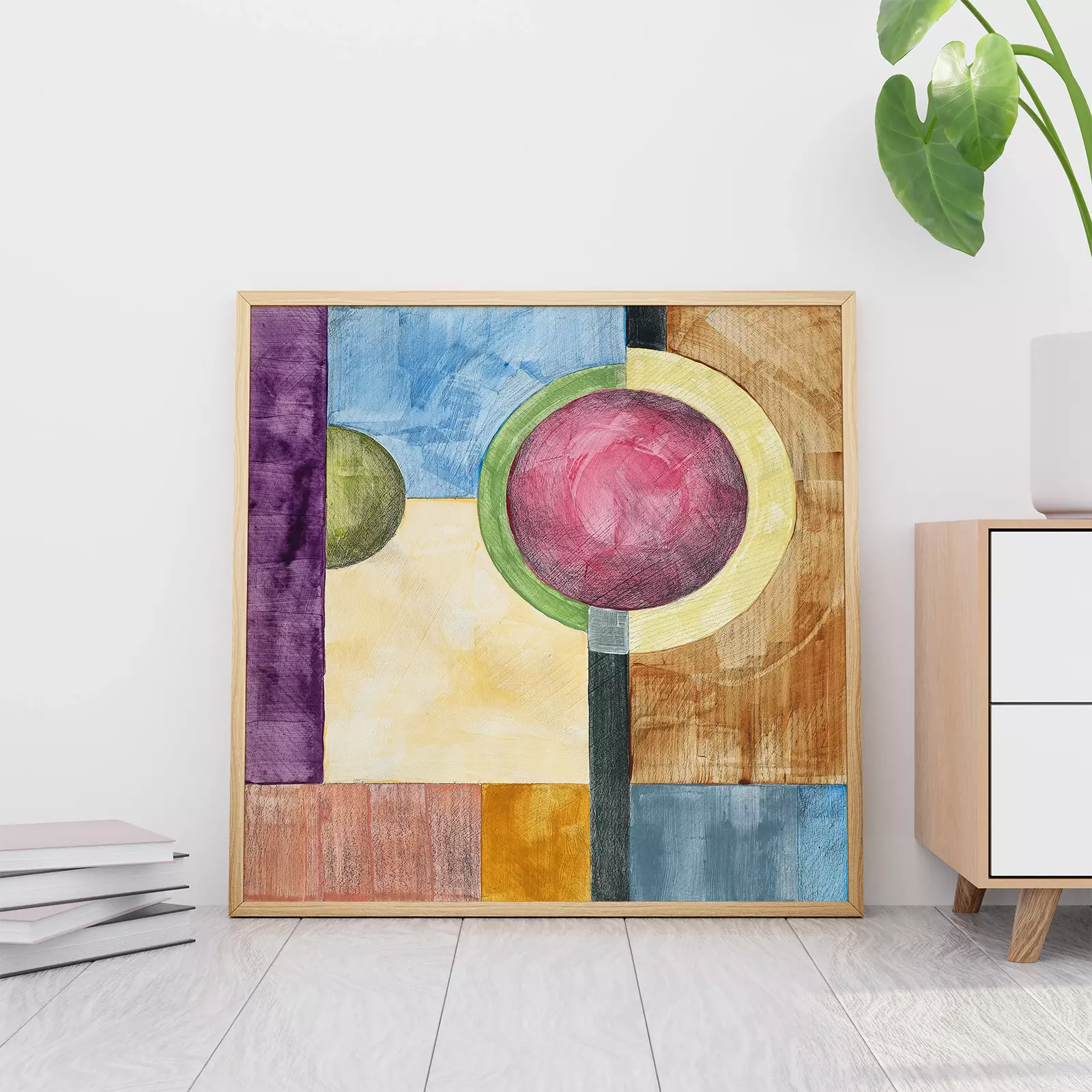 Abstract Pencil Shading and Hatching - Illustration