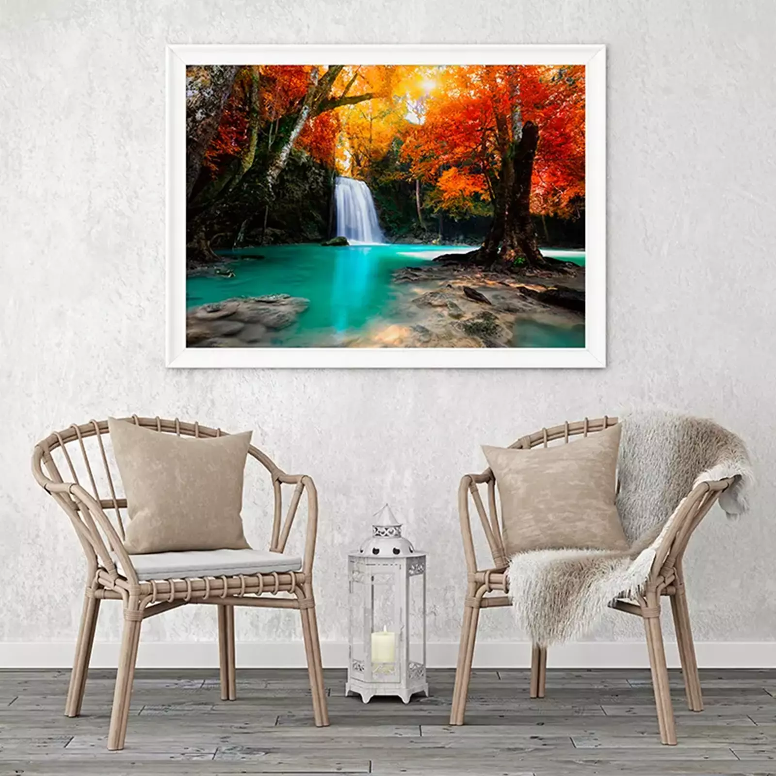 DEEP FOREST WATERFALL