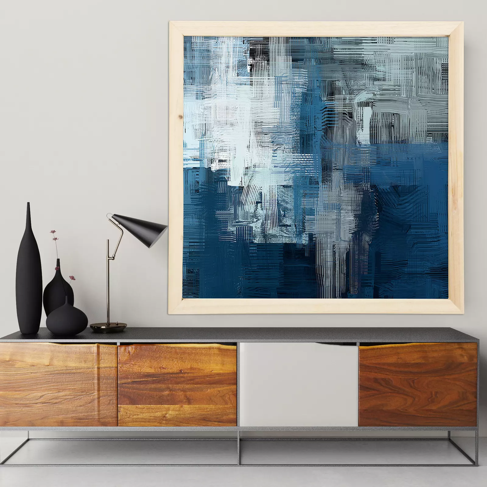 Expressive handmade oil painting. Brushstrokes on canvas. Modern art. Multi color backdrop