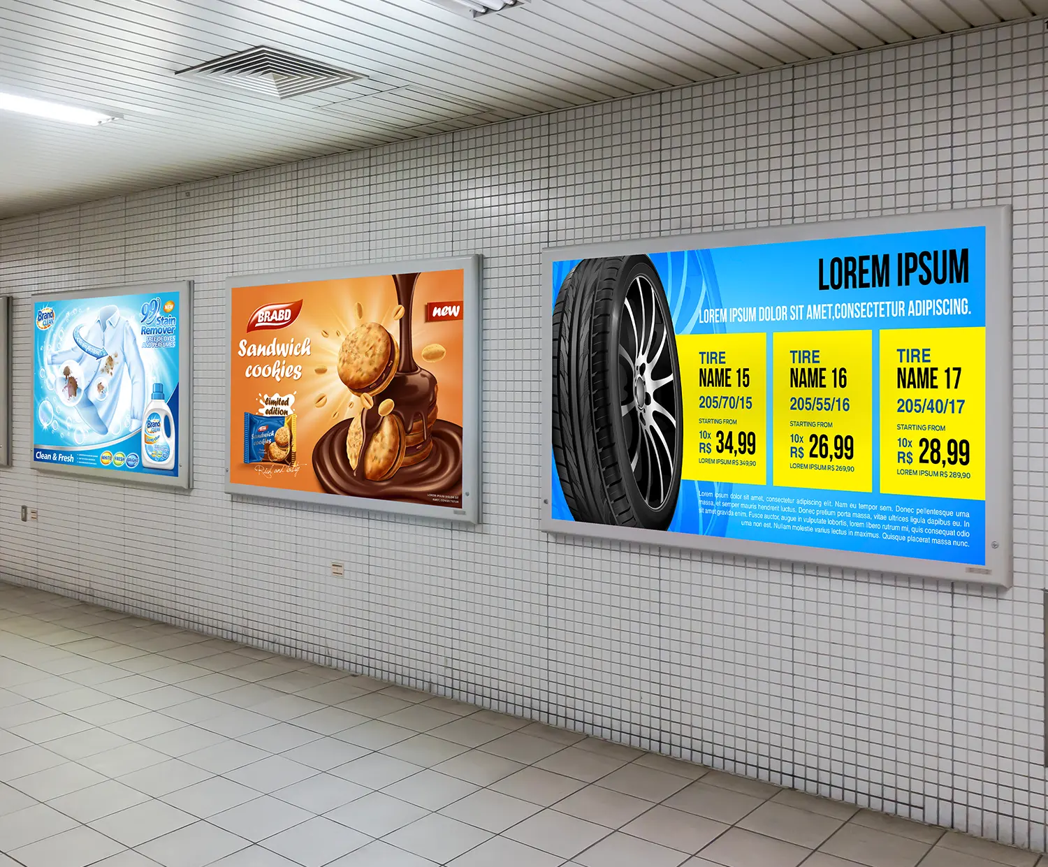 BACKLIT FRONTPRINT PET FILM W210