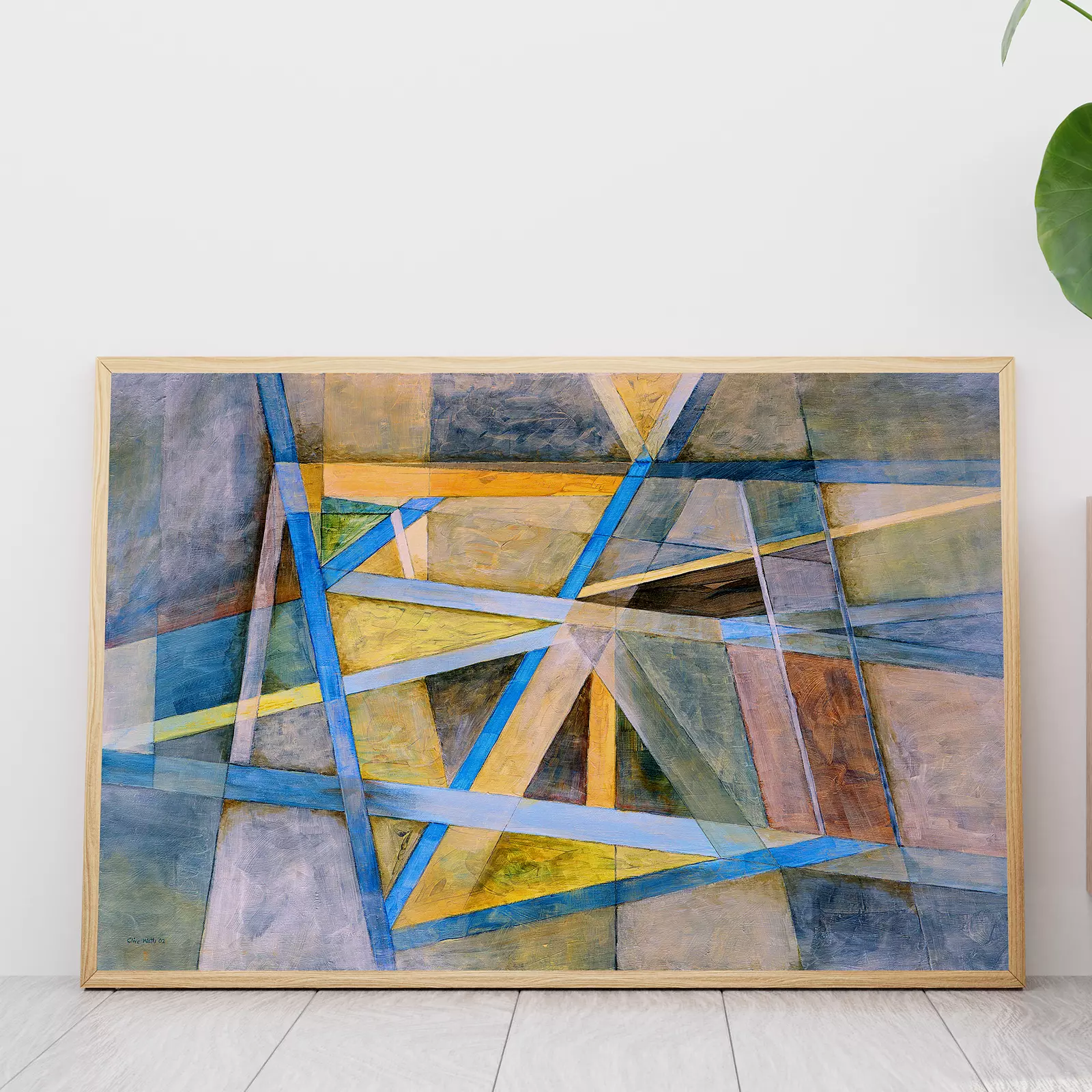 Watercolor Abstract Painting