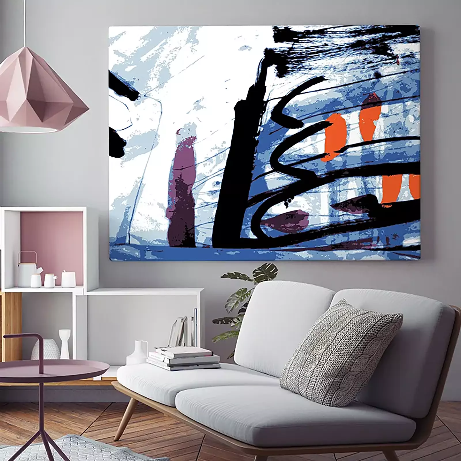 Modern Watercolor Surface Background