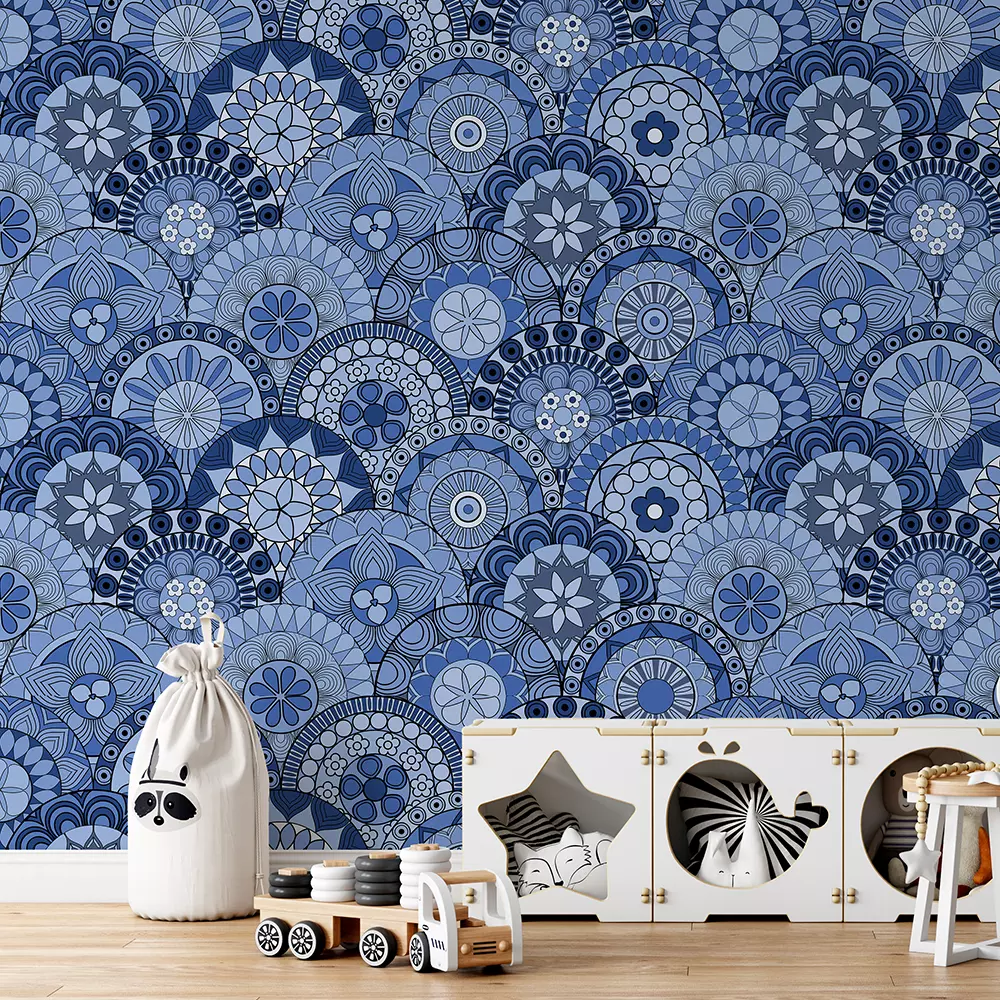 BLUE MANDALAS