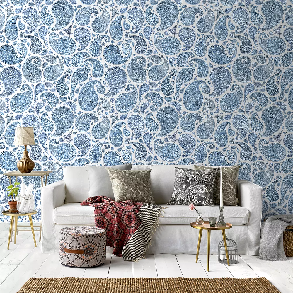 PAISLEY PATTERN – Merawalaprint - Abstract Wallpaper