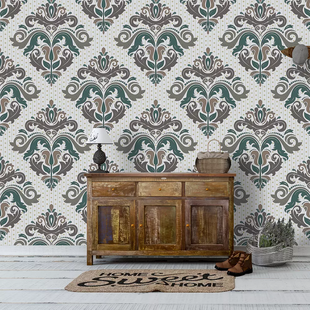 DAMASK FLORAL