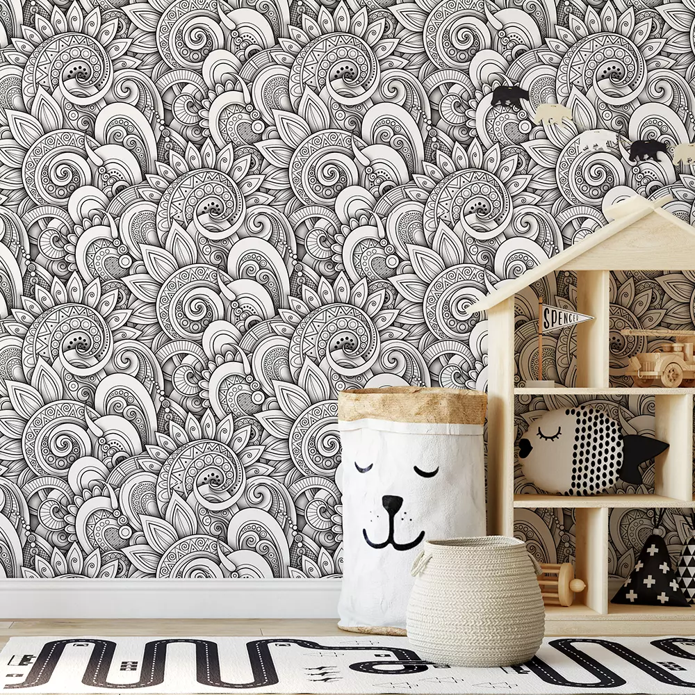 MONOCHROME LAYERED MOTIFS