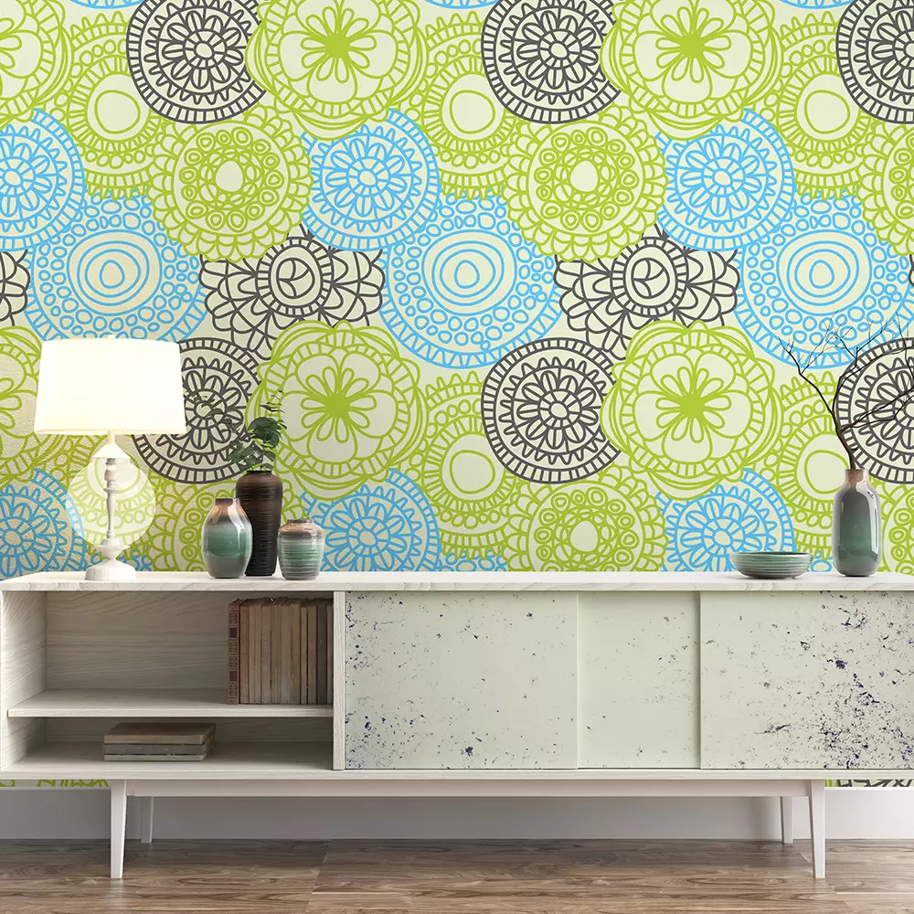 STYLISH CIRCULAR FLOWERS
