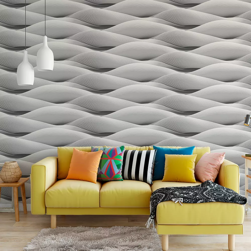 3D CURVED WAVES