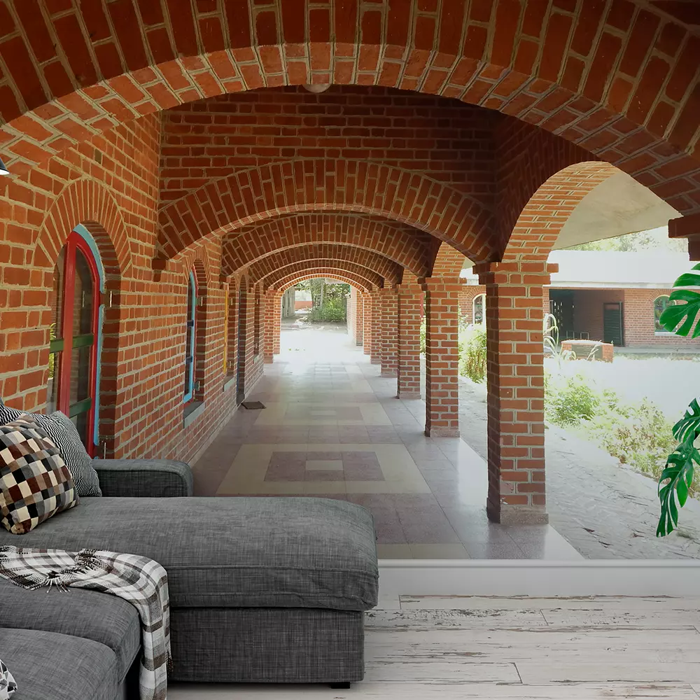 BRICK ARCHED