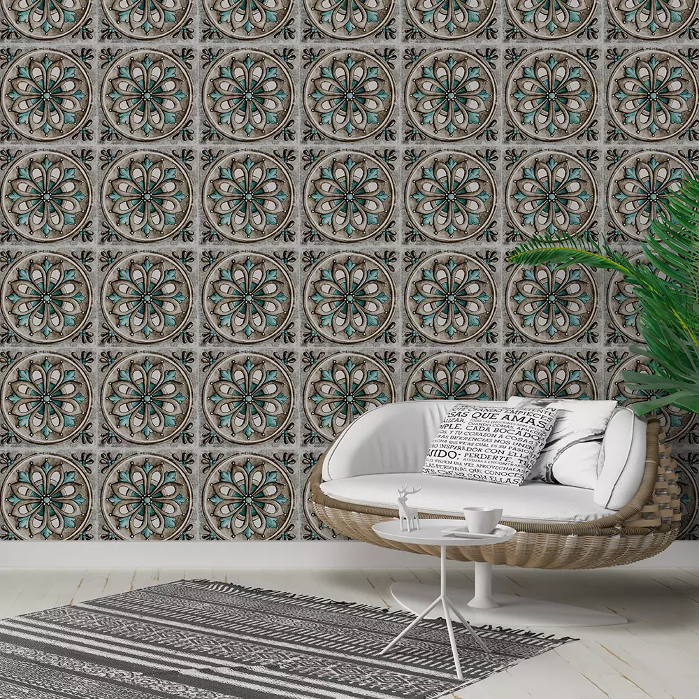 WATERCOLOR MAJOLICA GREEN