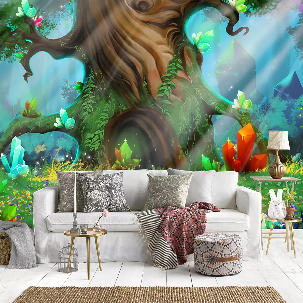 FOREST TREASURE – Merawalaprint - Fantasy Wallpaper