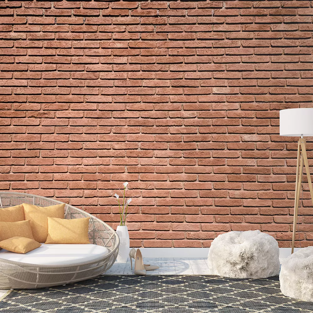 CLAY WALL WITH UNIFORM TONES