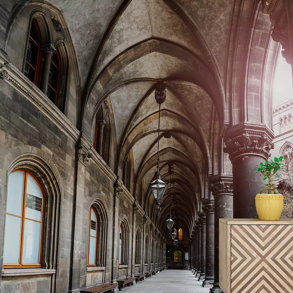 THE INNER COURTYARD