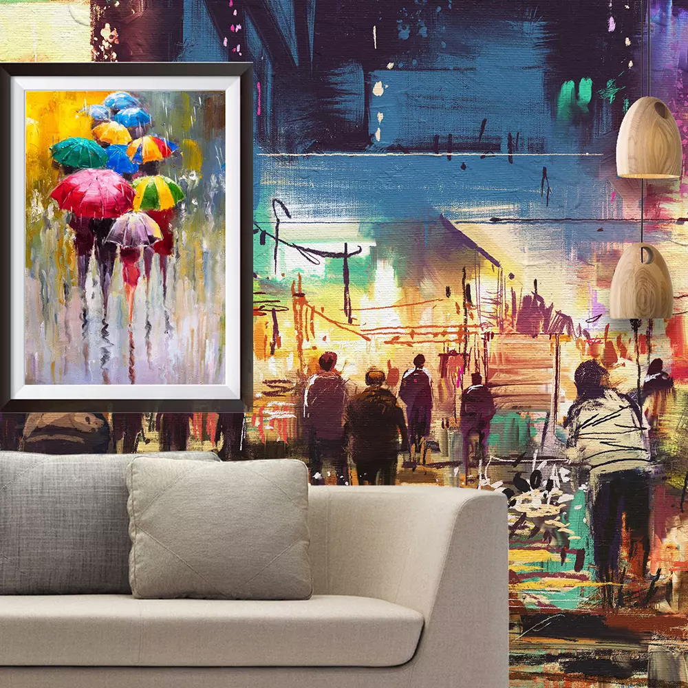FLEE MARKET AT NIGHT