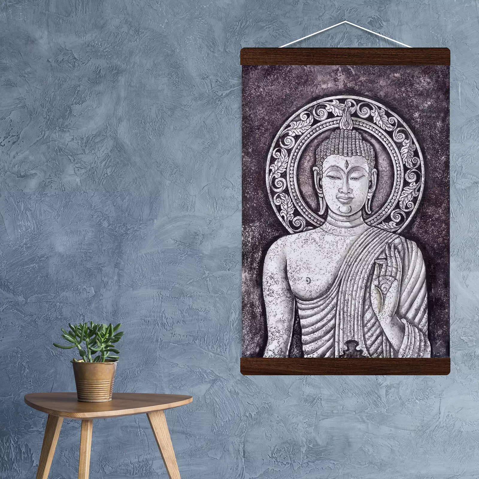 Buddha Acrylic Painting Merawalaprint Wall Hangers   Buddha Acrylic Painting Listing 1.webp