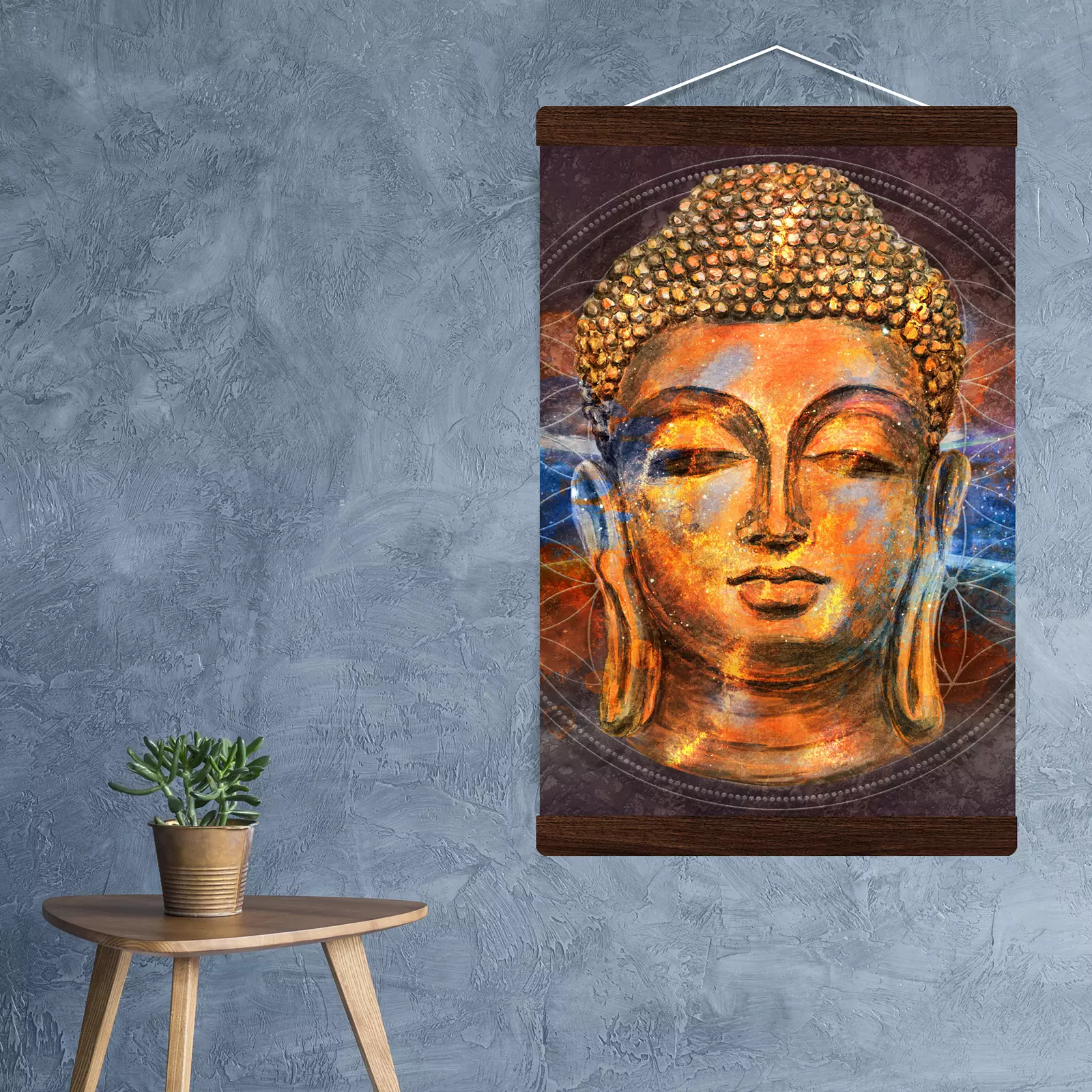 Face Of Buddha – Merawalaprint - Wall Hangers