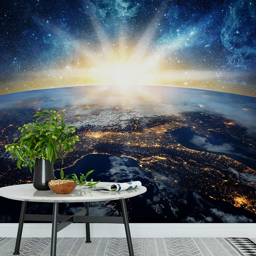 Earth and galaxy Elements
