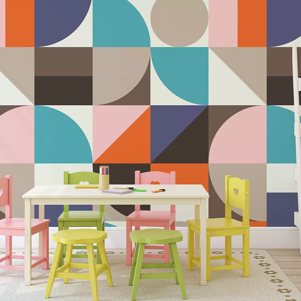 Geometry minimalistic artwork poste