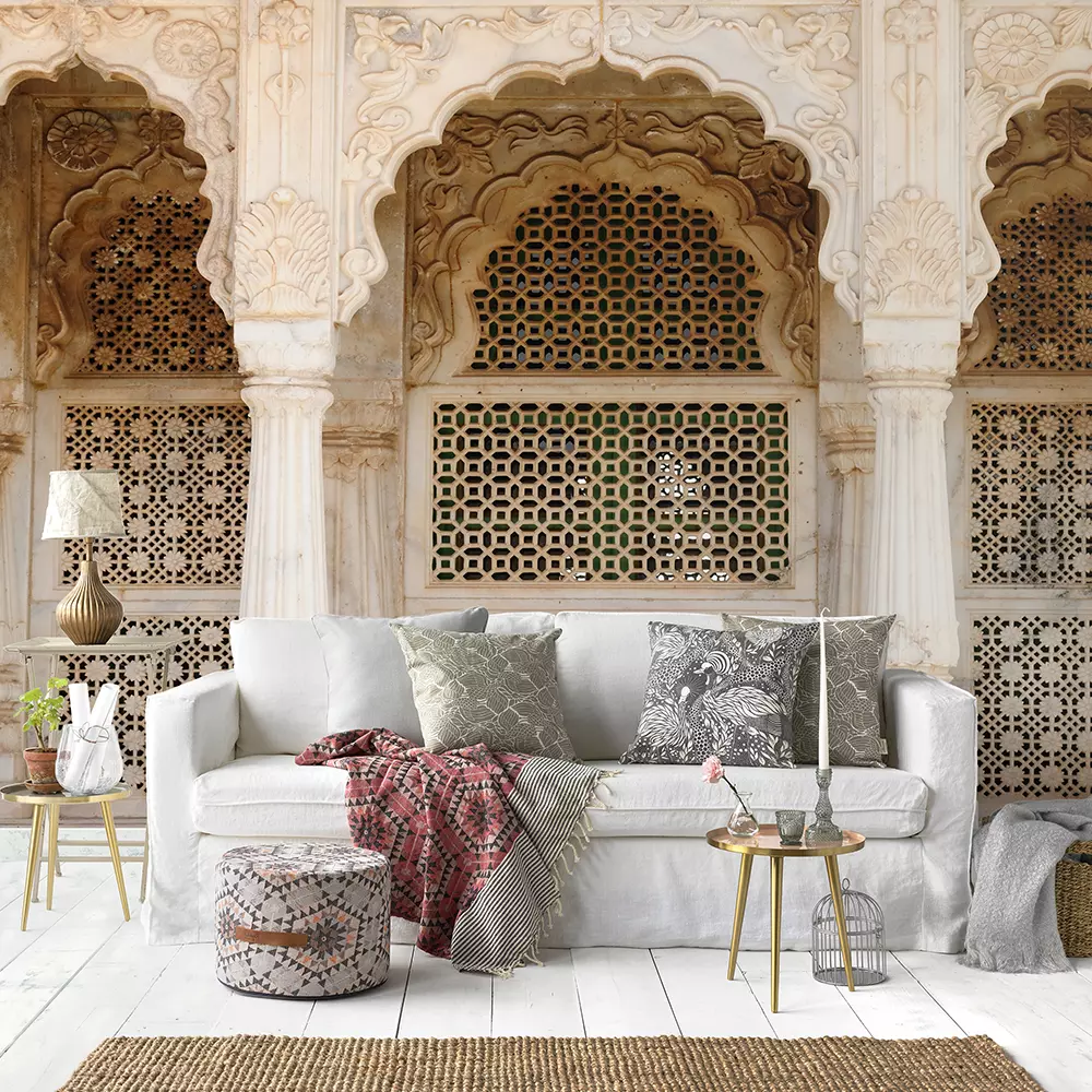 Indian architecture view of gate