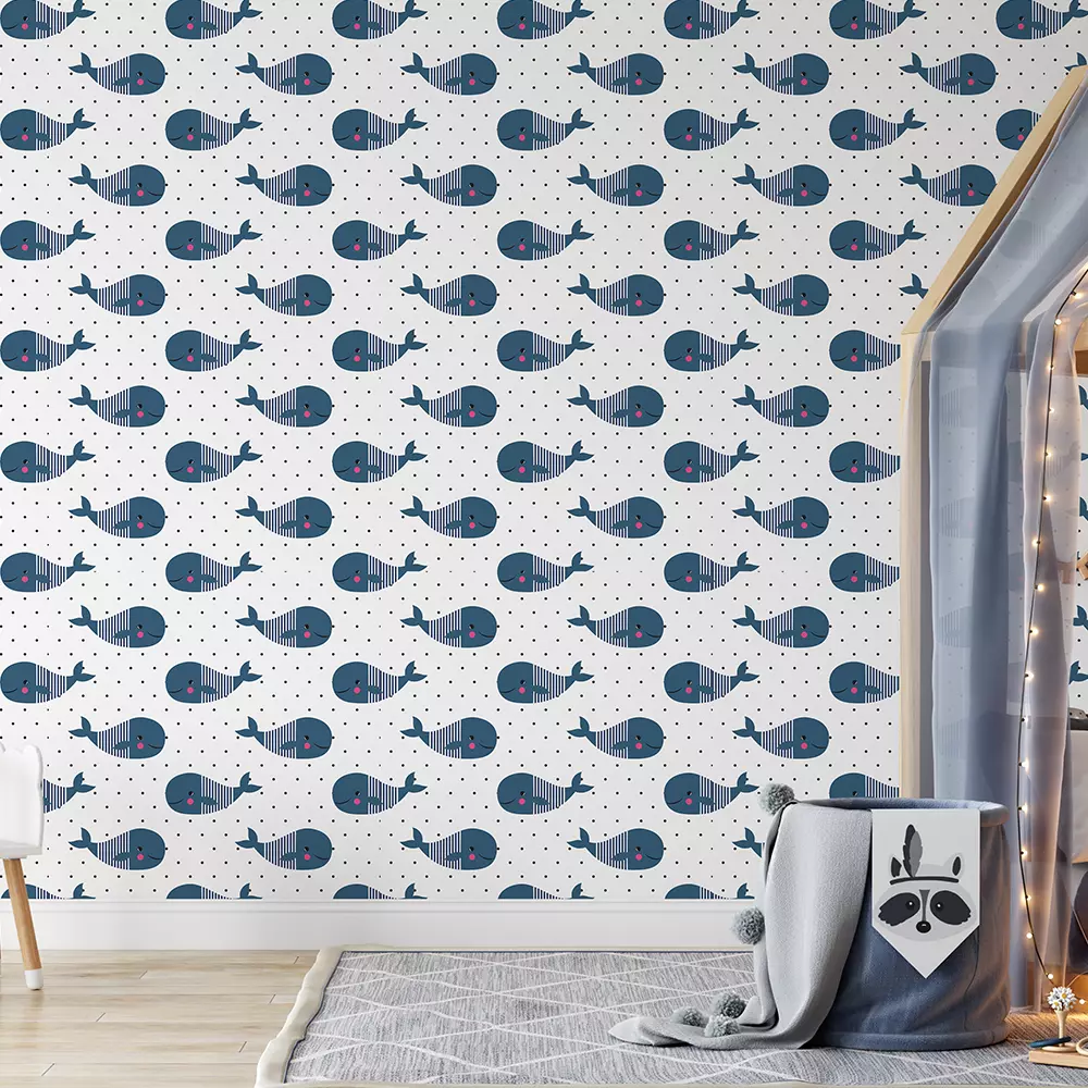 WHALES WITH BEAUTY SPOT