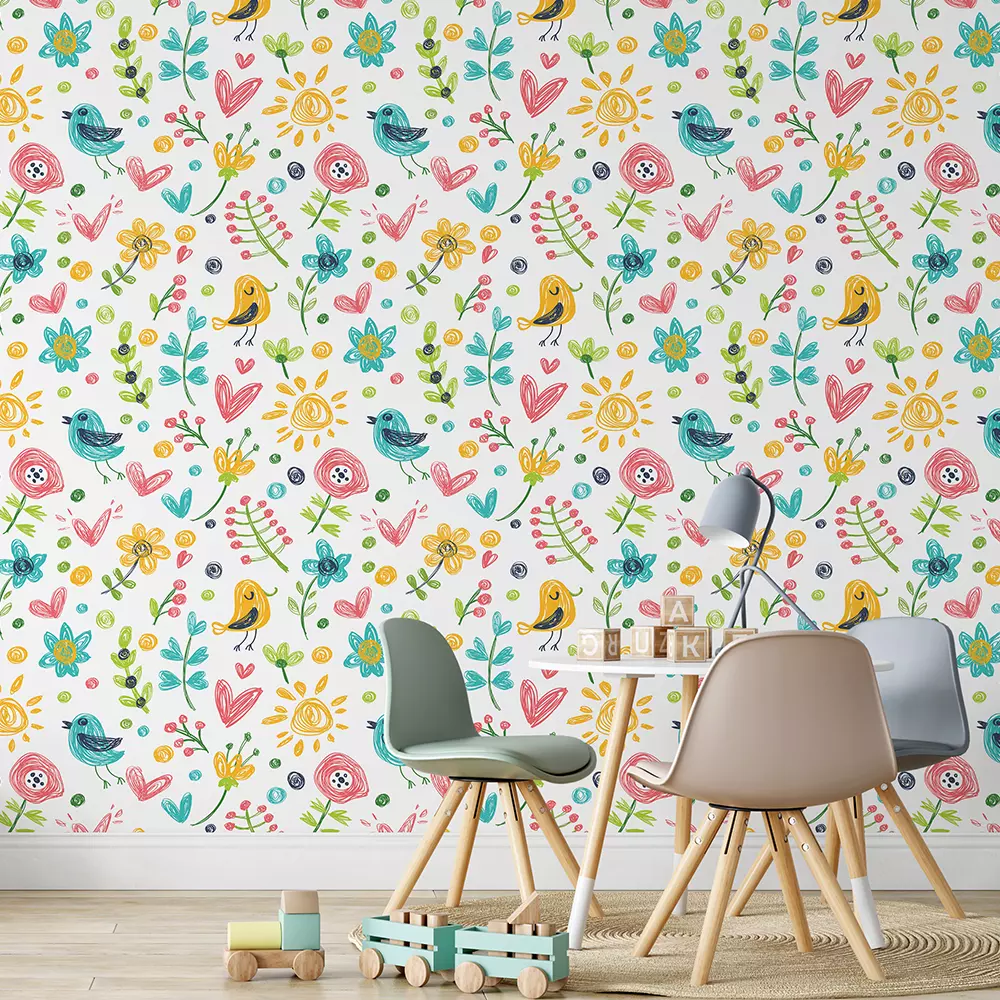 KIDS WALL DRAWING
