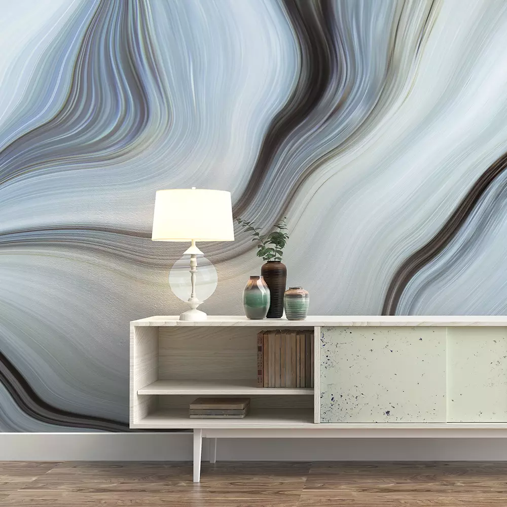 Marble ink flow with gray onyx marble texture