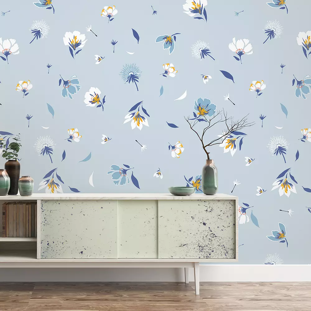 Blossom Floral pattern in the blooming