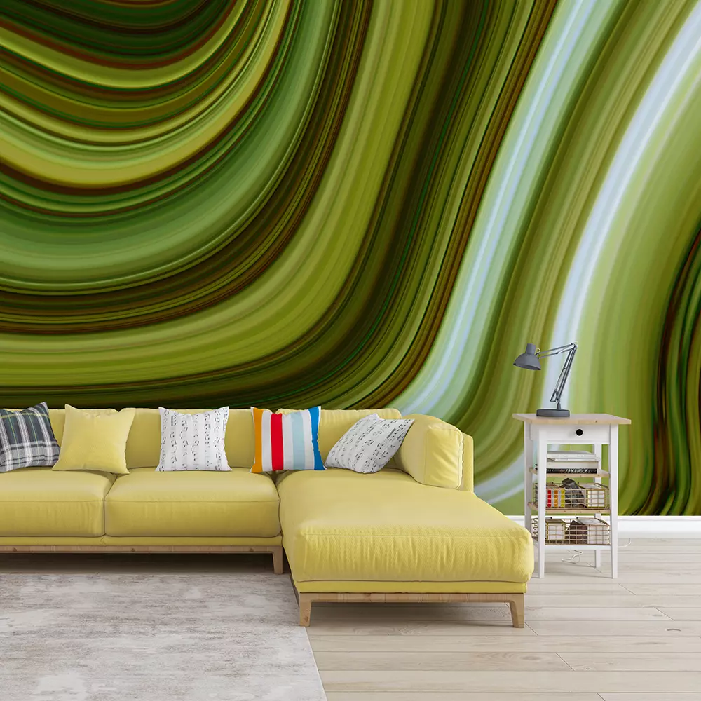 Green marble satin smooth texture