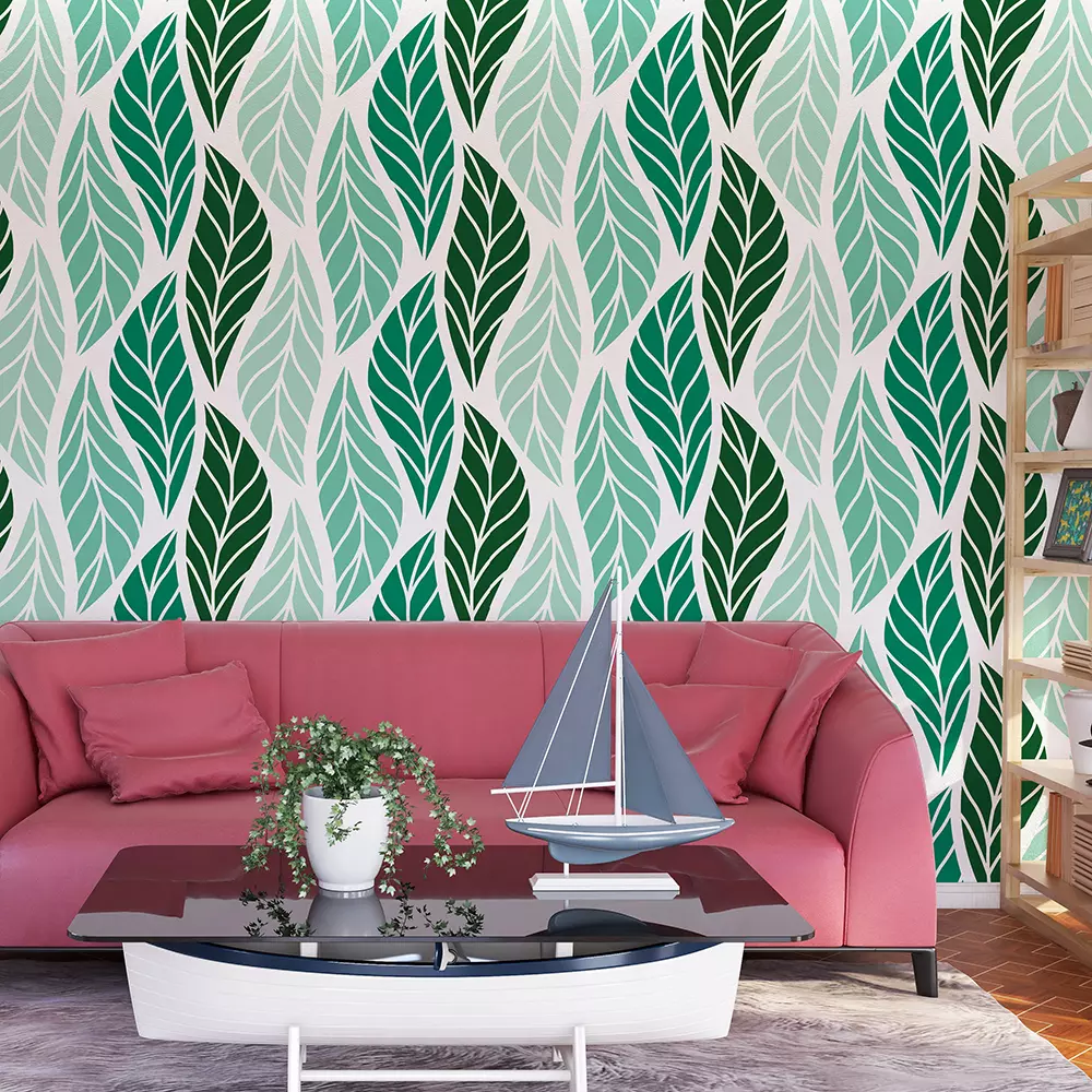 Vector Leaf Seamless Pattern