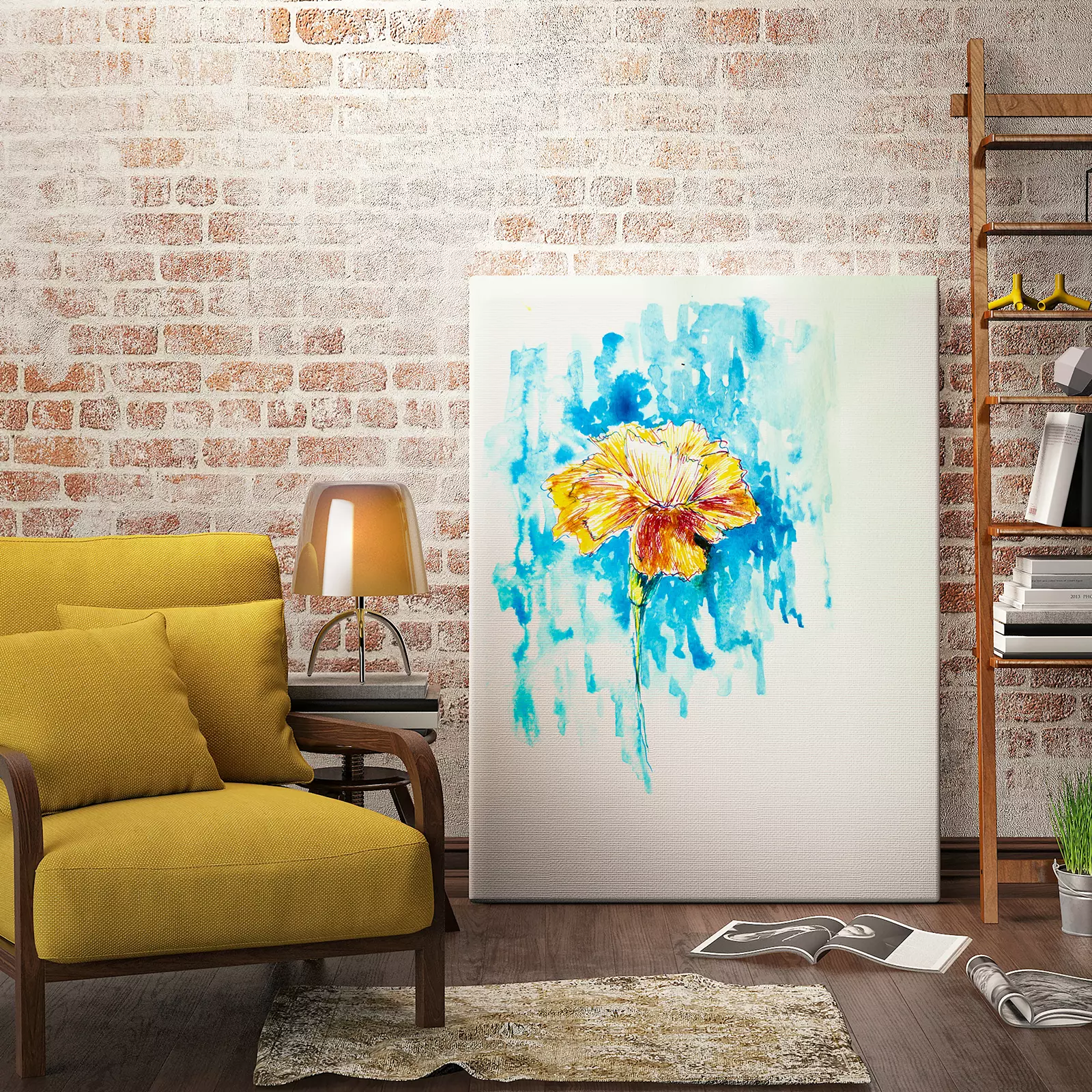 Yellow carnation