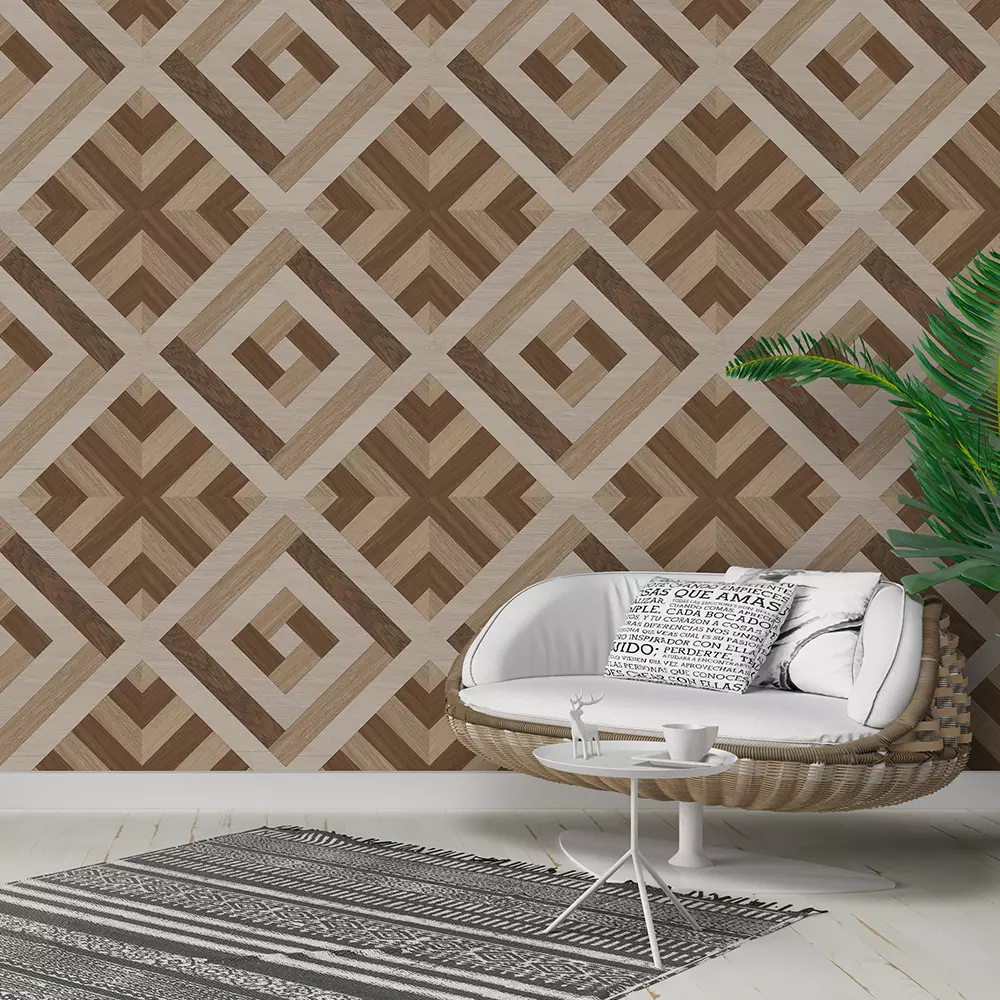 Wooden texture background X shaped