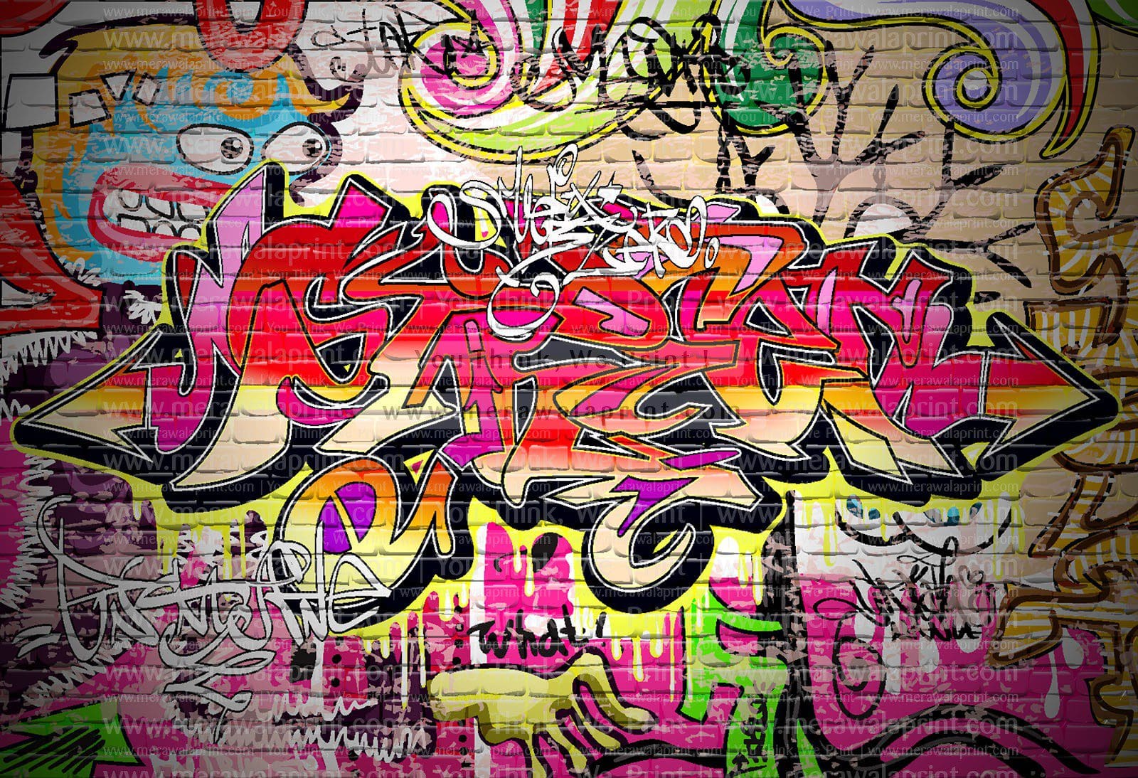 Urban art grafitti vector – Merawalaprint - Graffity Wallpaper