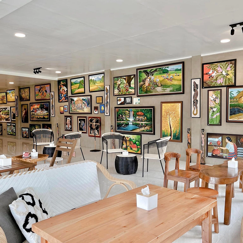 Cafe canvas artworks